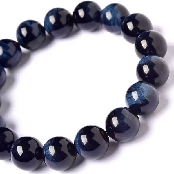 Blue Tiger's Eye Bracelet Detail