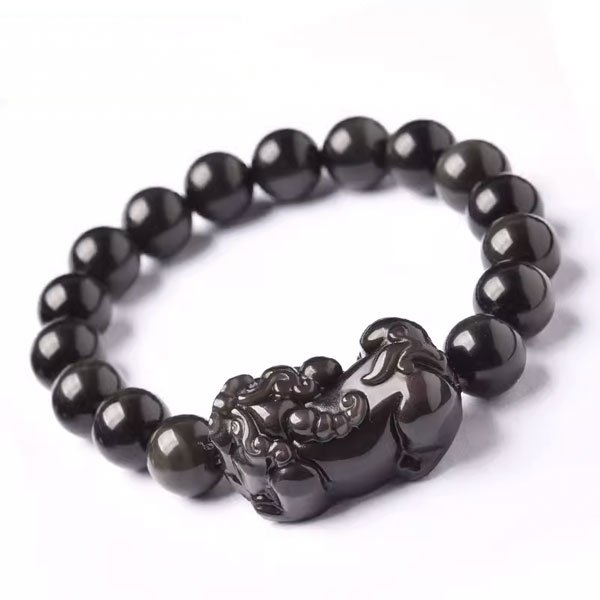 Obsidian Pixiu Bracelet for Women