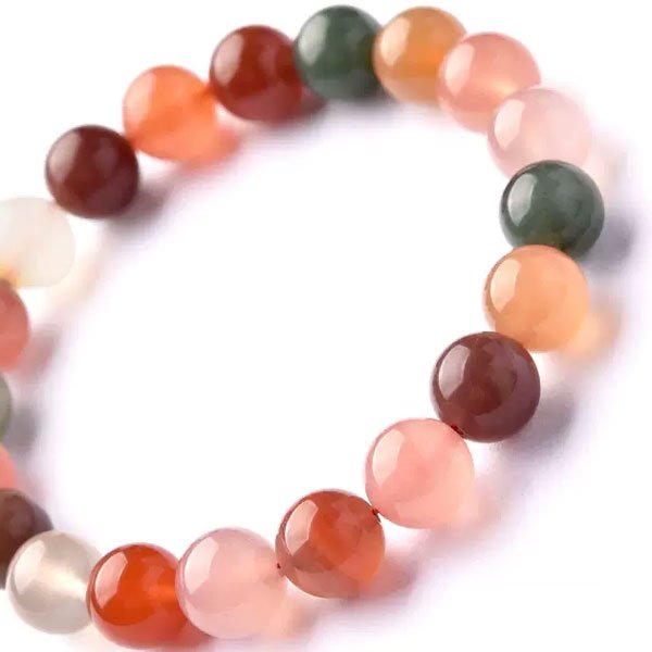 Colorful Candy Natural Agate Bracelet