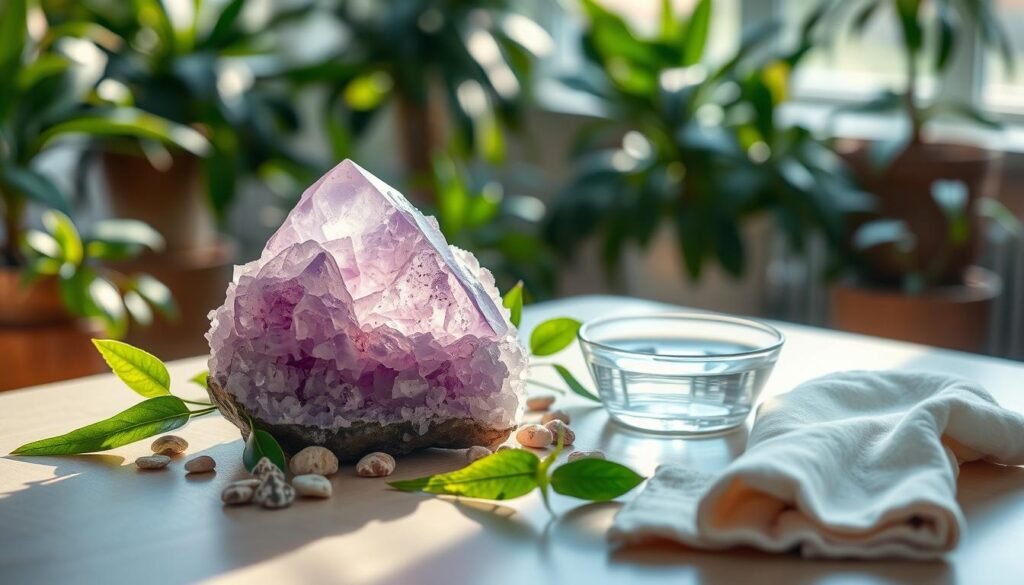 amethyst crystal care