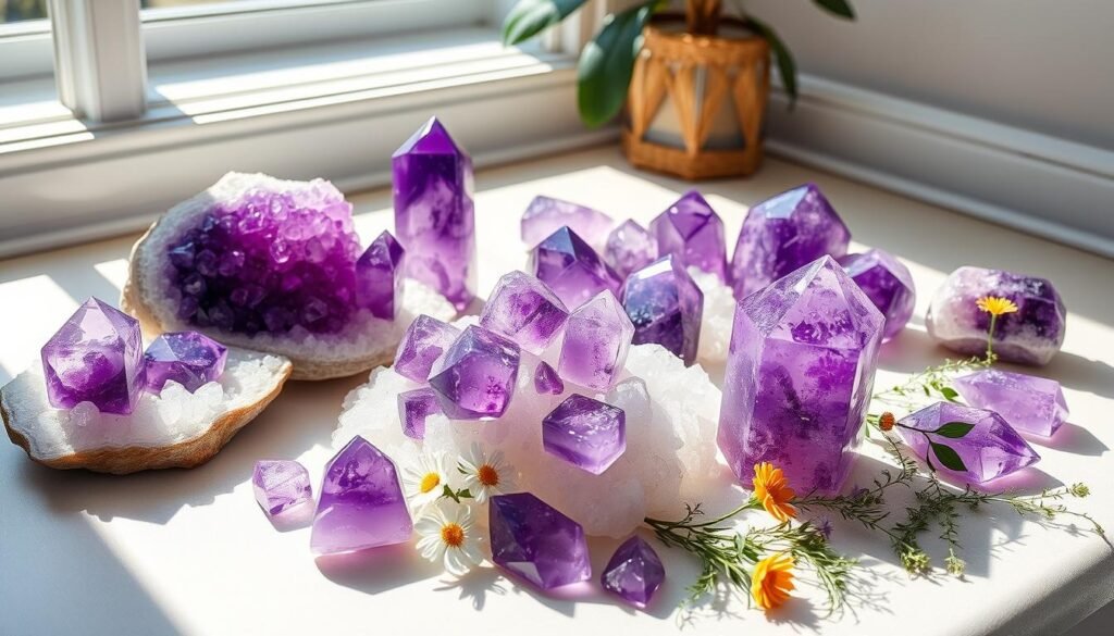 amethyst crystal charging methods