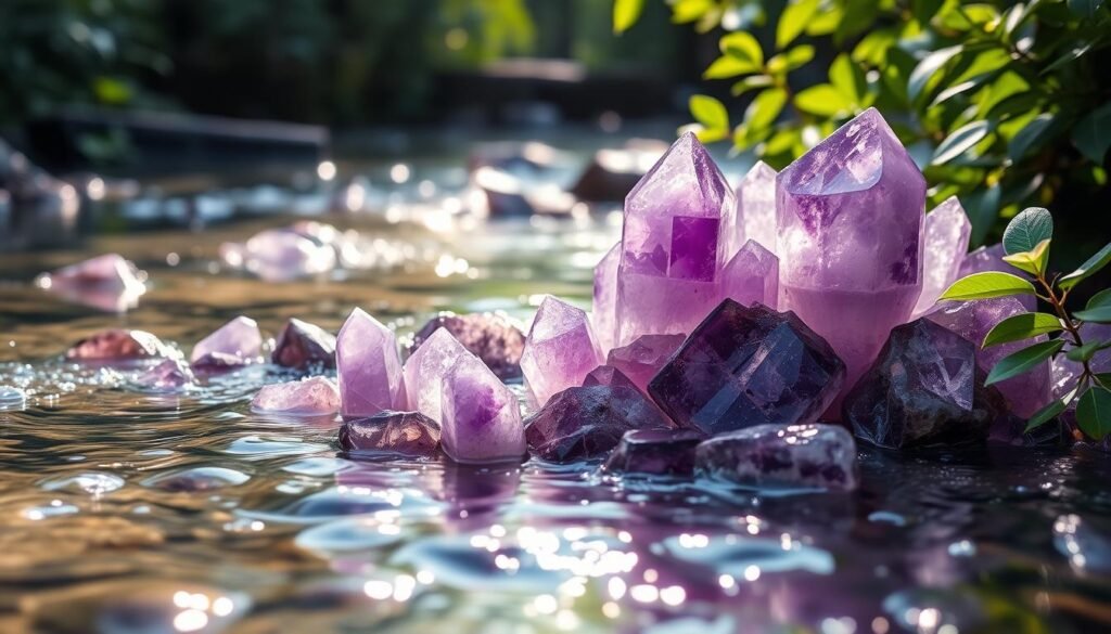 amethyst crystal cleansing